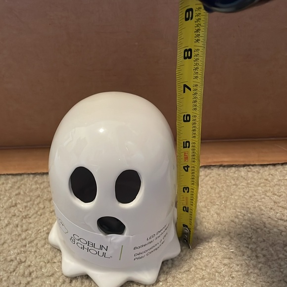 Goblin and Ghoul Halloween Ceramic Ghost-NEW - Picture 9 of 11